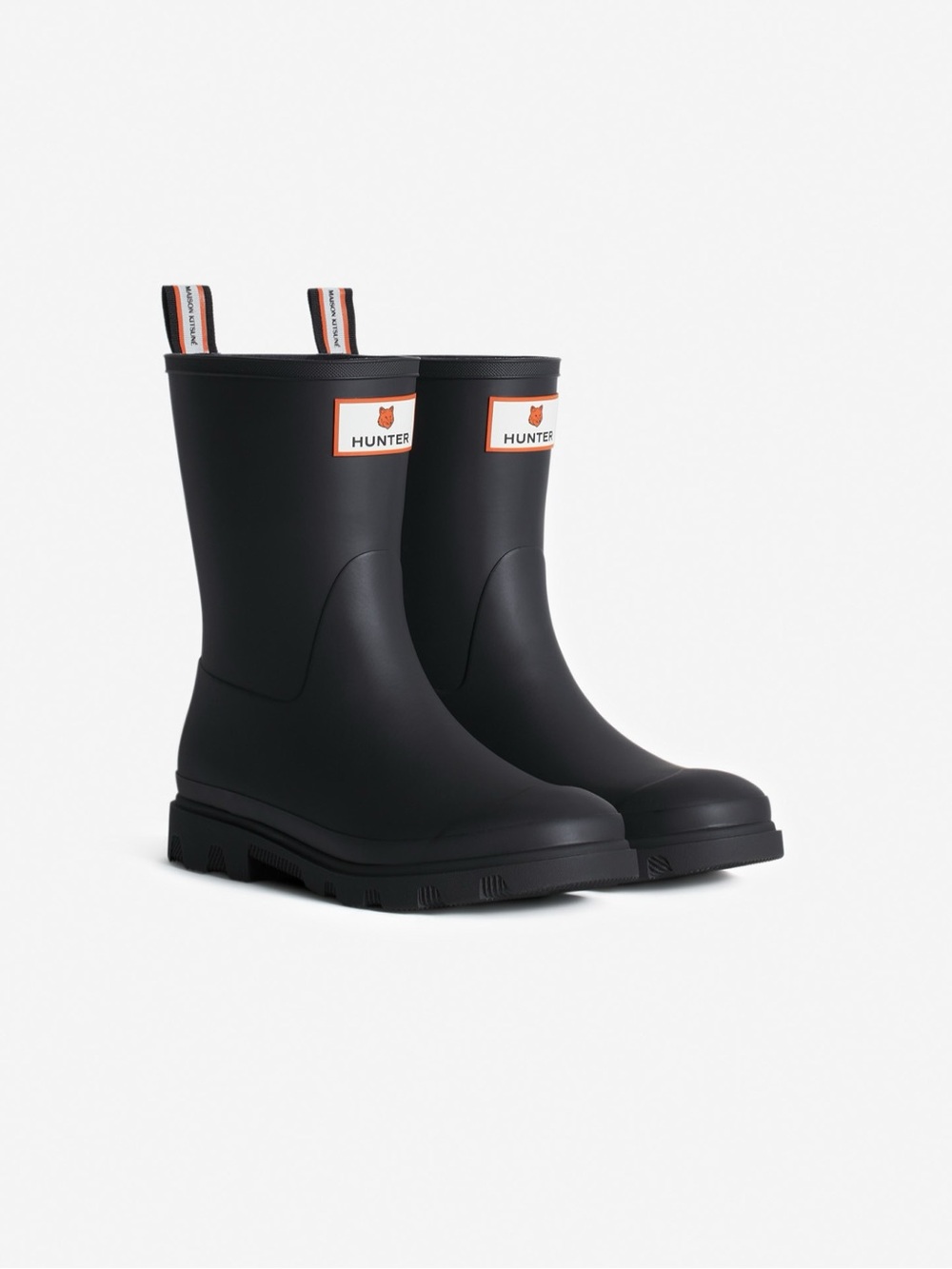 Maison Kitsune x Hunter Short Rain Boots
